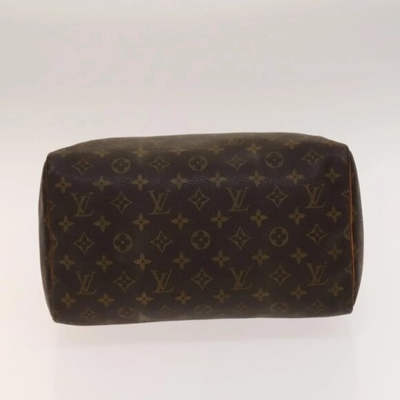 LOUIS VUITTON Monogram Speedy 30 Hand Bag M41526 LV Auth 140774 - Picture 6 of 15